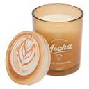 Bougie parfumée Fra 280 g pot verre assorti