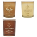 Bougie parfumée Fra 280 g pot verre assorti