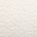 Coussin bouclette Soana 30 x 50 cm ivoire