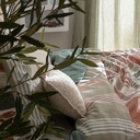 Coussin bouclette Soana 30 x 50 cm ivoire