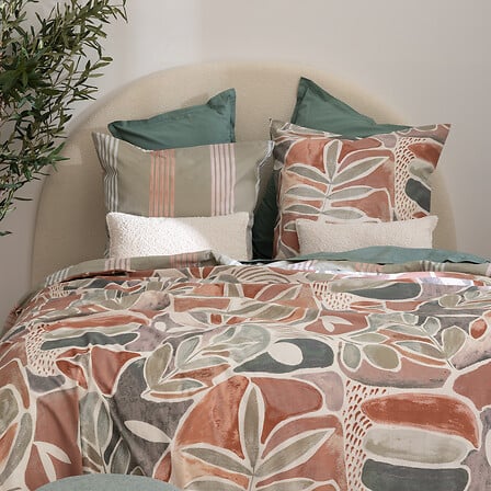 Coussin bouclette Soana 30 x 50 cm ivoire