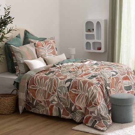 Coussin bouclette Soana 30 x 50 cm ivoire