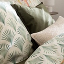 Coussin bouclette Soana 30 x 50 cm ivoire