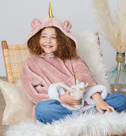 Plaid sweat licorne flanelle