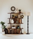 Déco à poser Nyero haut 47 cm bois