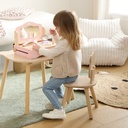 Jeu Liam coiffeuse de table et accessoires bois
