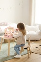 Jeu Liam coiffeuse de table et accessoires bois