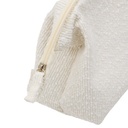 5Five Trousse de toilette Bouclette Polyester Blanc