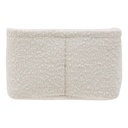 5Five Lot 2 Paniers Rangement Bouclette Rectangulaires Blanc