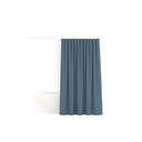 5Five Rideau de douche Colorama Bleu Turquoise Polyester 180x200 cm