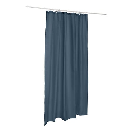 5Five Rideau de douche Colorama Bleu Turquoise Polyester 180x200 cm