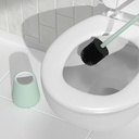 5Five Brosse WC Colors Caoutchouc Vert Céladon