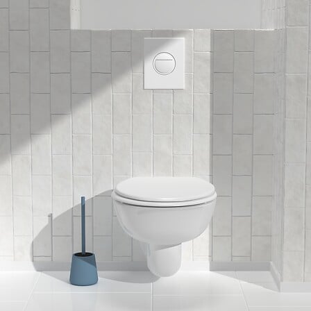 5Five Brosse WC Colorama Céramique Bleu Artic