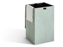 5Five Corbeille Linge Colorama 74L Pliable Vert Céladon Couvercle