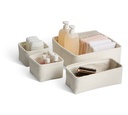 5Five Simply Smart Lot 4 Paniers Rangement Bouclette Blanc