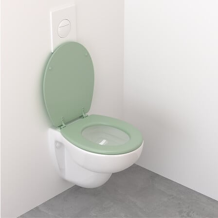 Abattant WC Colors vert céladon