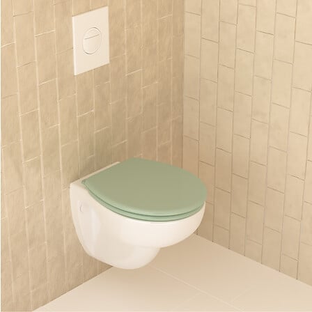 Abattant WC Colors vert céladon