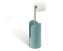 5Five Dérouleur papier WC avec réserve Vert Céladon Acier Inoxydable