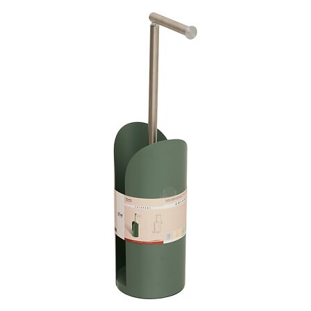 5Five Dérouleur papier WC avec réserve Vert Céladon Acier Inoxydable