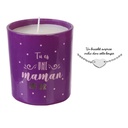 BOUGIE PARFUMEE MAMAN BIJOU SURPRISE H8CM M12 A4/M12