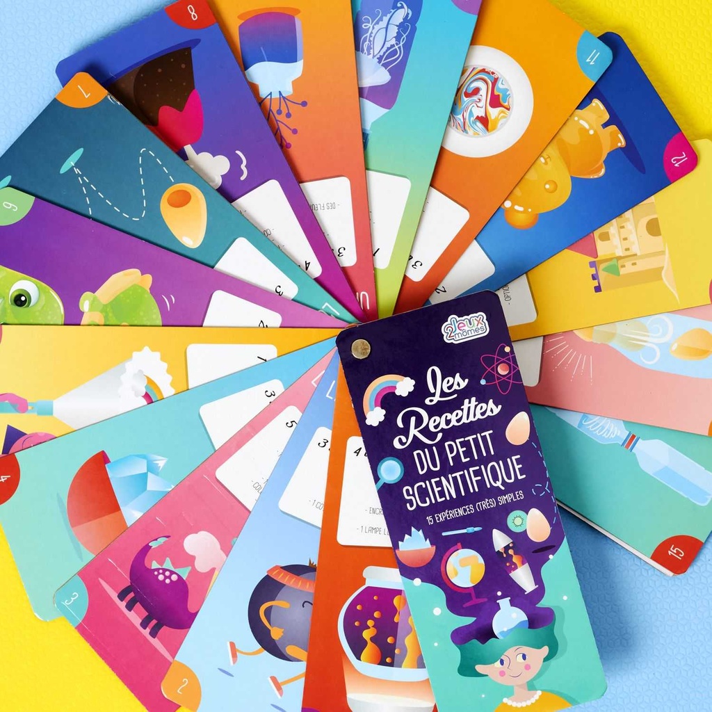 CARTES EDUCATIVES RECETTES DU SCIENTIFIQUE M24