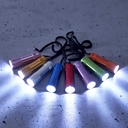 MINI LAMPE TORCHE ALUMINIUM 9 LED M48
