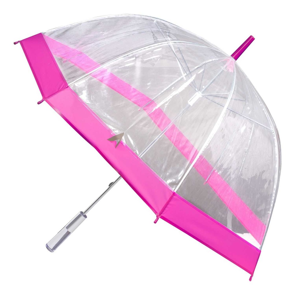 PARAPLUIE LONG DOME TRANSPARENT 80CM M24