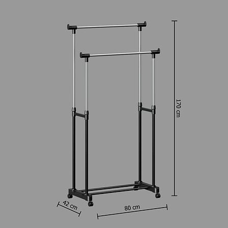 PORTANT DBL EXT MTL/PLA ICARE 
