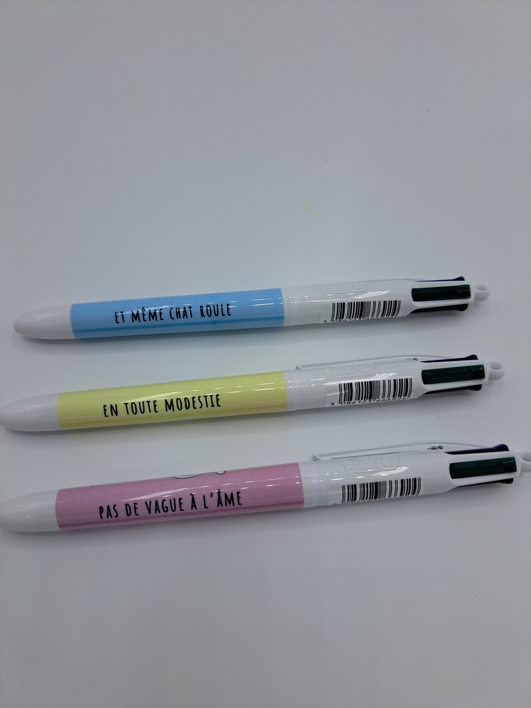 BIC 4 COULEURS 2024 ART DECO