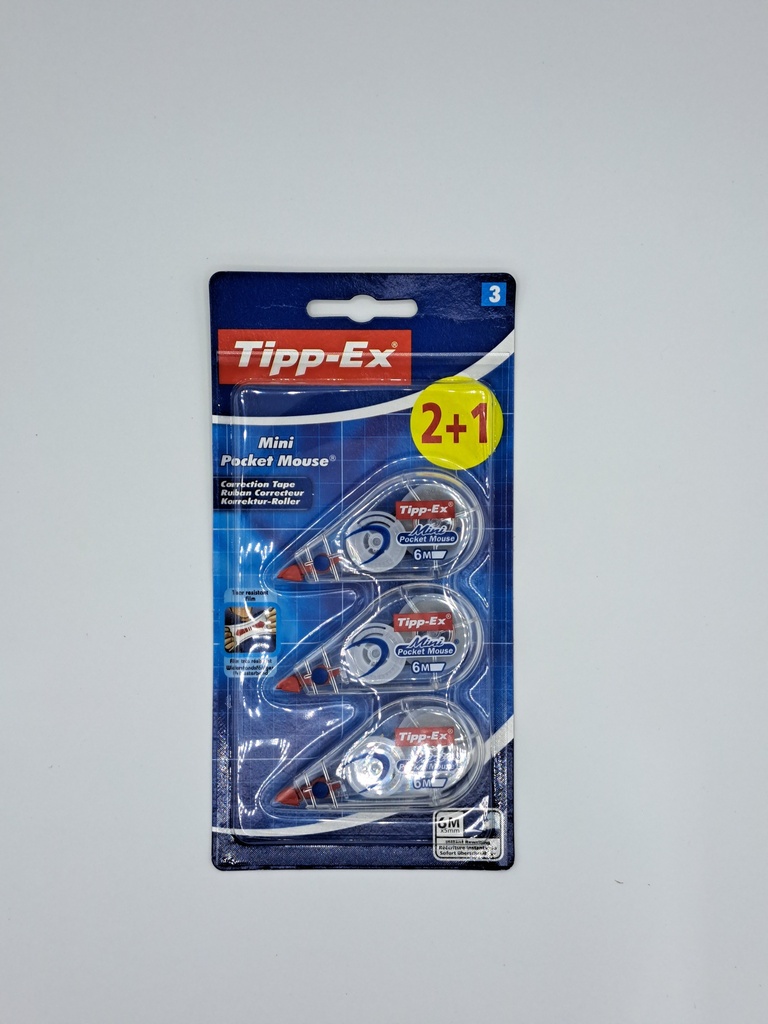 TIPP-EX MINI POCKET MOUSE 2+1