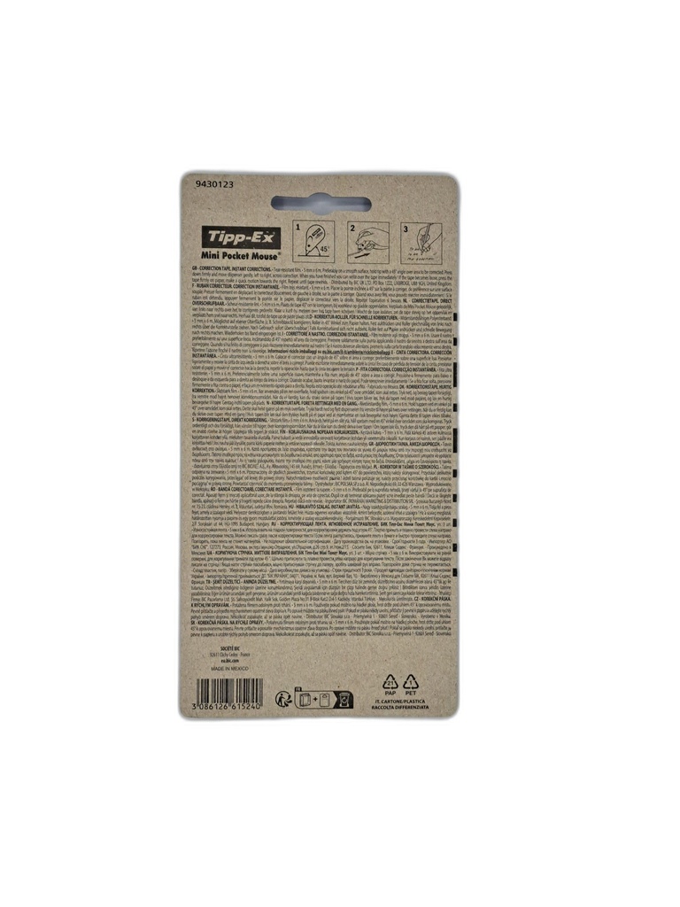 TIPP-EX MINI POCKET MOUSE 2+1