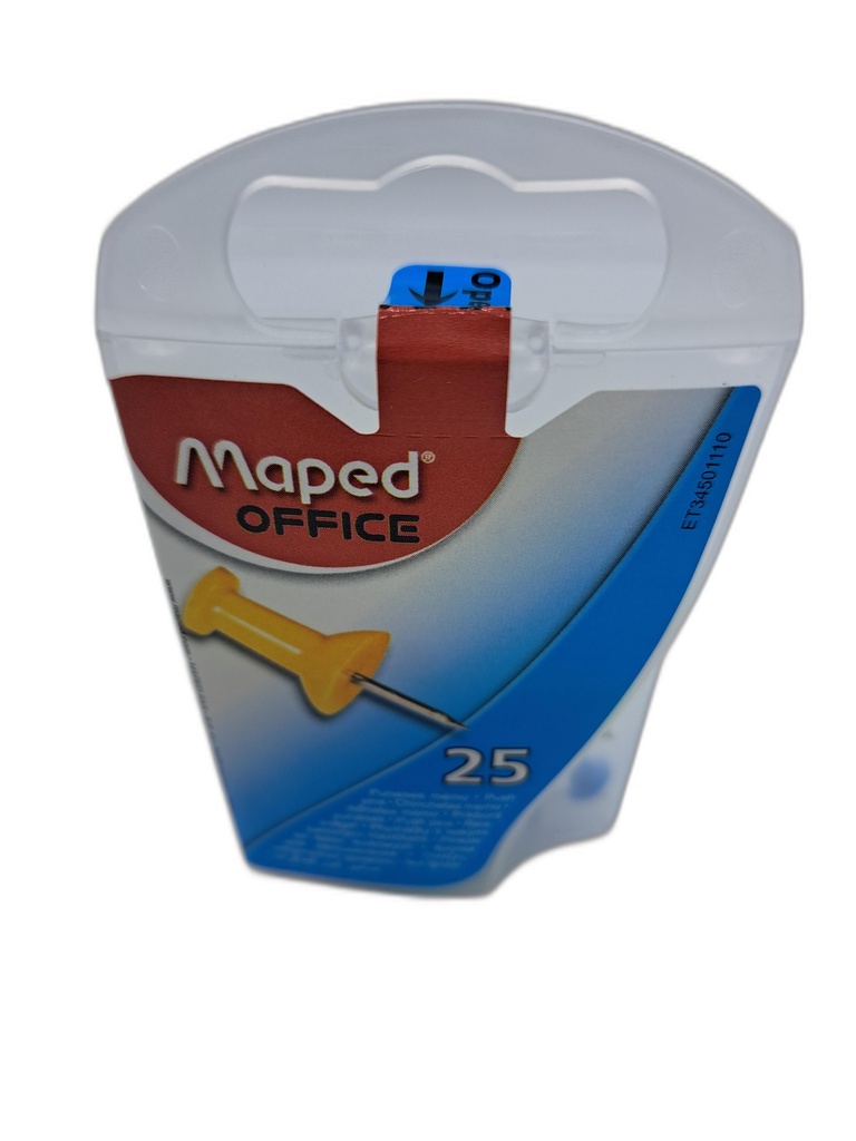 MAPED 25 PUSH PINS MEMO