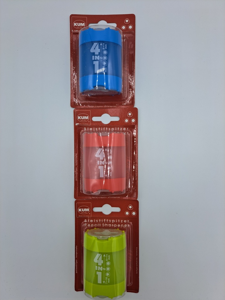 TAILLE CRAYONS KUM POP BLISTER