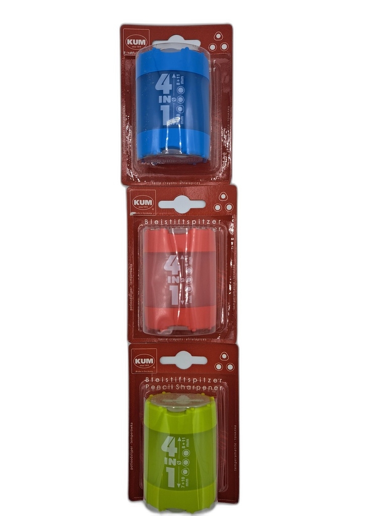 TAILLE CRAYONS KUM POP BLISTER