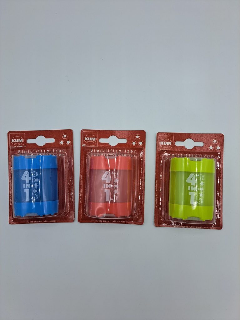 TAILLE CRAYONS KUM POP BLISTER