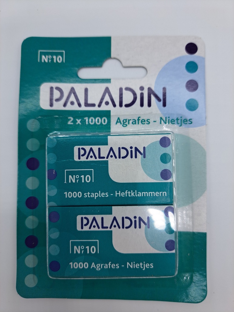 AGRAFES N°10 - 2000P BLISTER