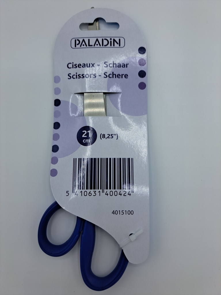 CISEAUX PALADIN BLUE 21CM BLIS