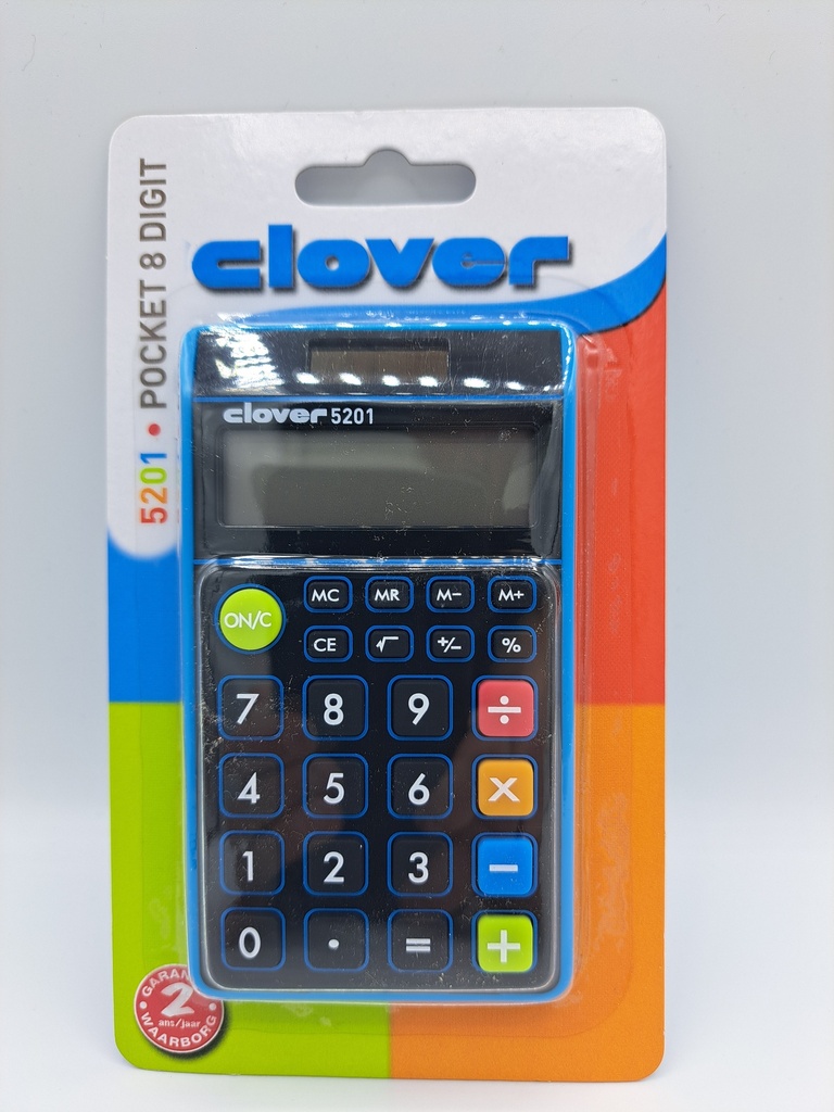 CALCULATRICE CLOVER 5201