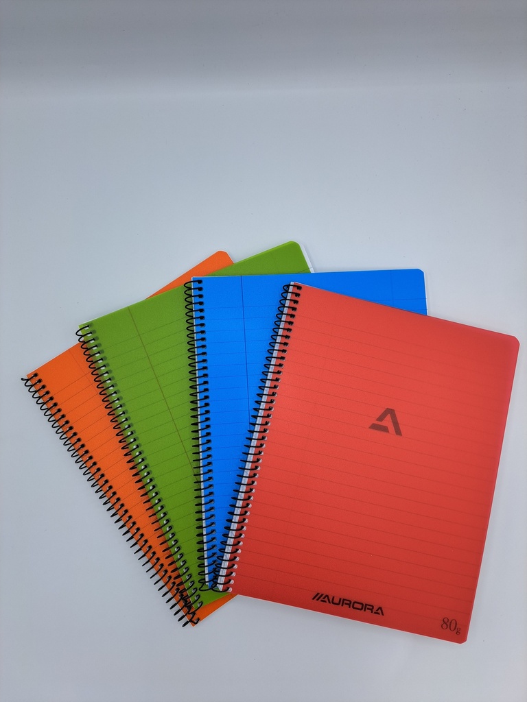 CAHIER SPIRALE PP A5 LIGNE