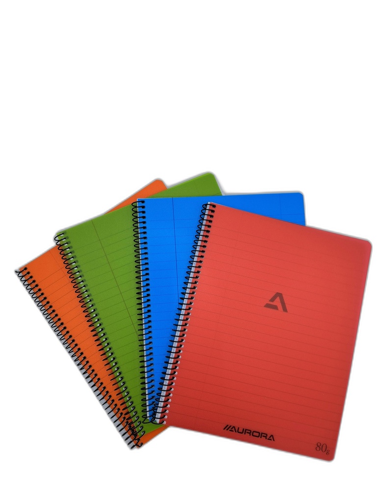 CAHIER SPIRALE PP A5 LIGNE