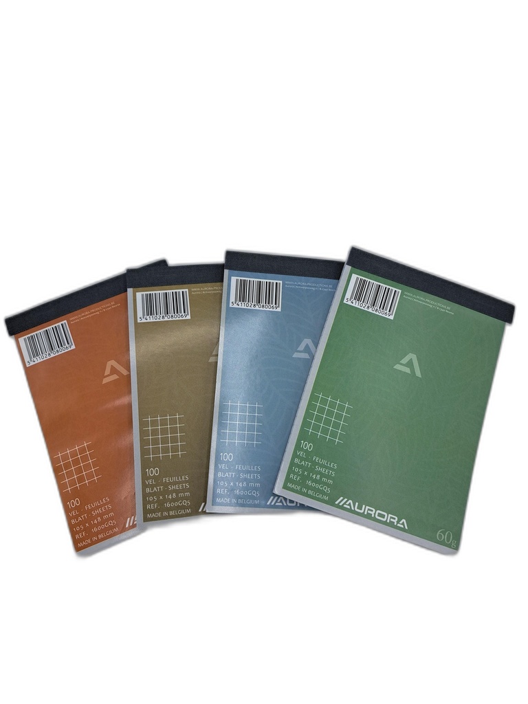 BLOC NOTES 11X15 S/B Q5 100F