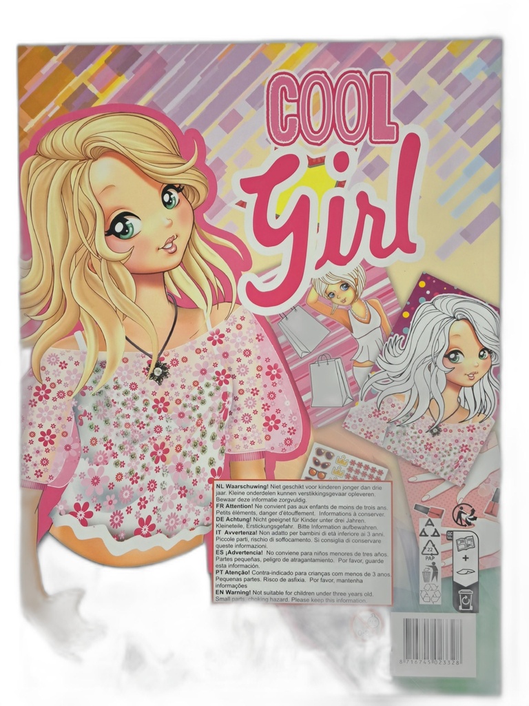 ALBUM GIRL AVEC AUTOCOLLANTS