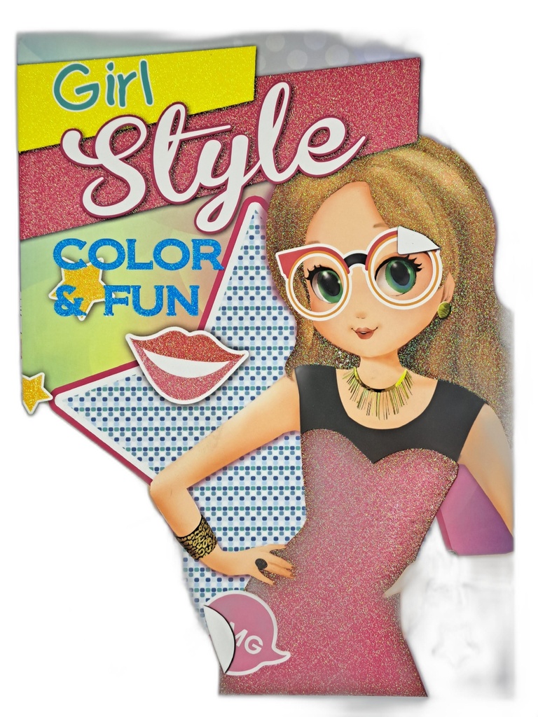 ALBUM GIRL AVEC AUTOCOLLANTS