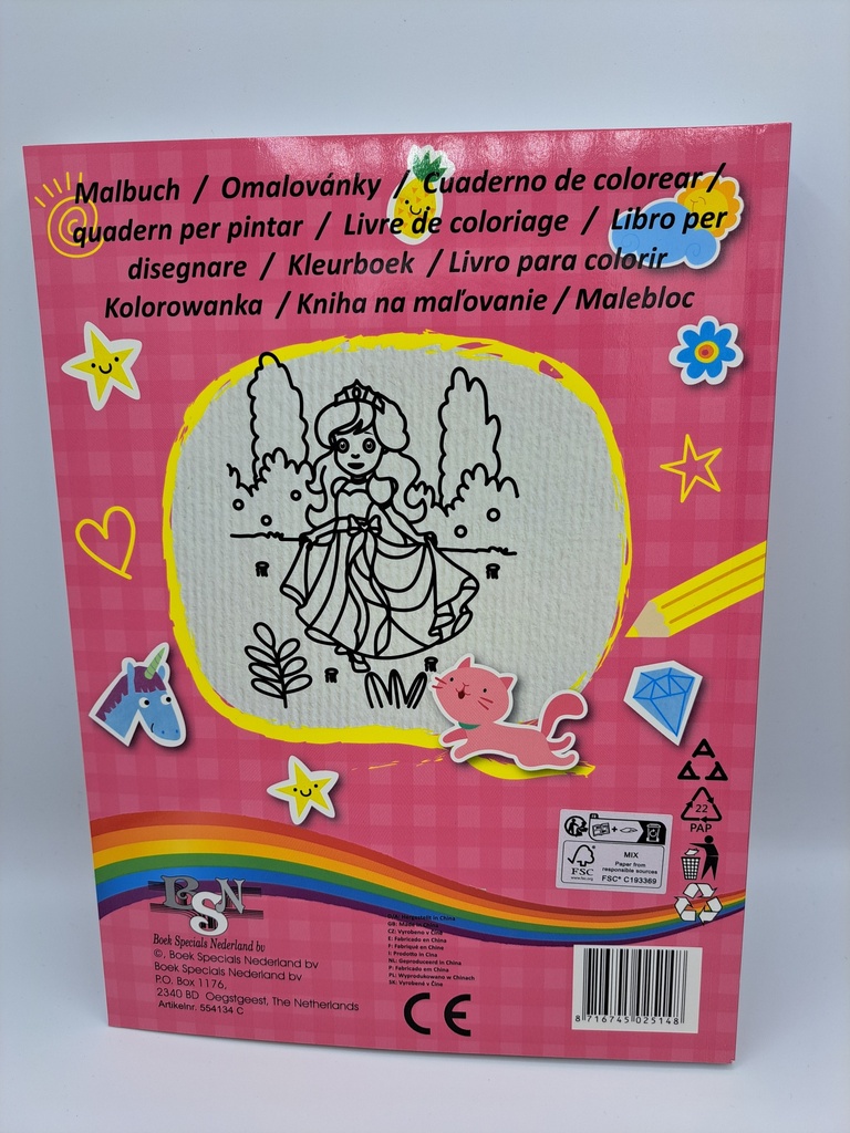 ALBUM A COLORIER 256 PAGES