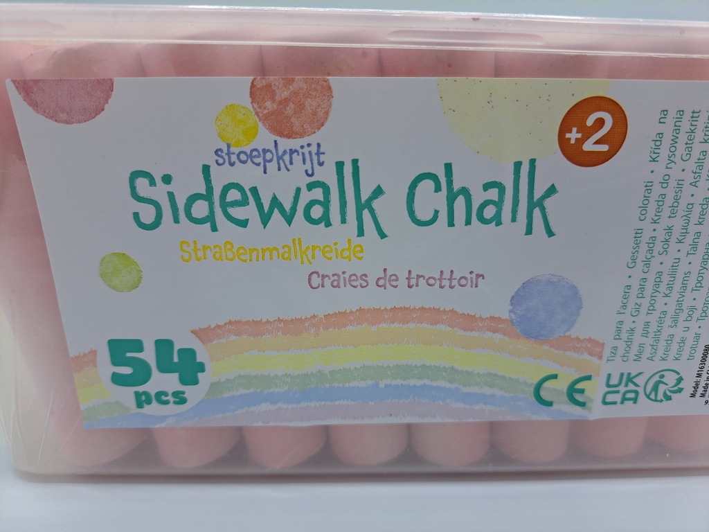 CRAIE TROTTOIR JUMBO 54PCS/SEA