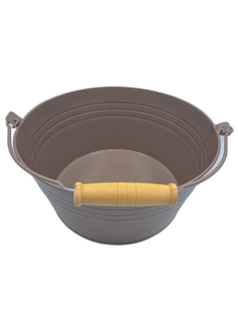 POT DE FLEUR ZINC 4ASS MAT COL