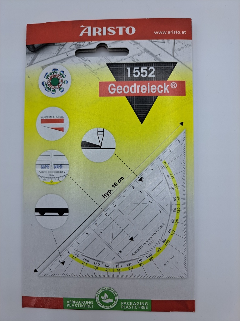 EQUERRE GEO ARISTO 16CM