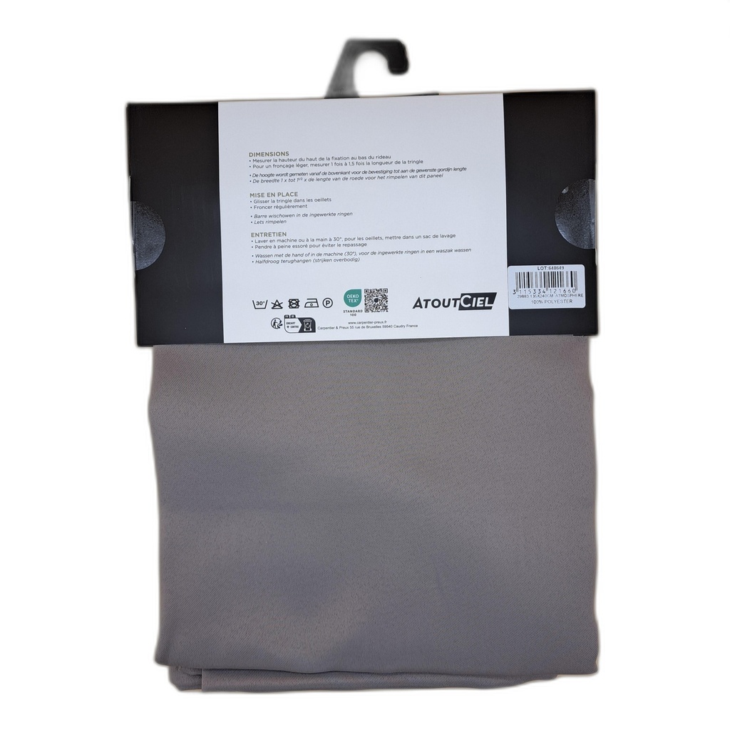 RIDEAU OCCULTANT 135x240CM - ATMOSPHERE