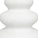 VASE CRMQ SABLE OLM BLC H20