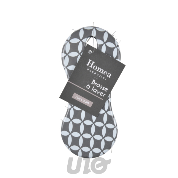 BROSSE A LAVER PLASTIQUE 15CM GEOFLOWER